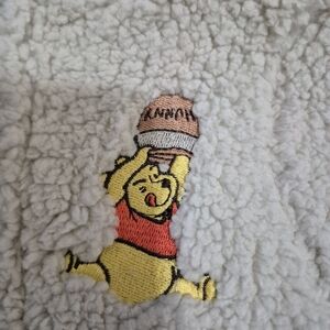 Disney Winnie the Pooh Tan FLEECE Bunting Suit NWT